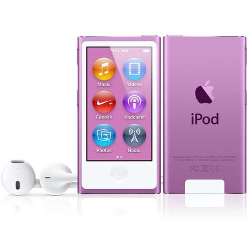 Purple iPod nano 7th generation
