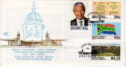 1994 Nelson Mandela Presidential Inauguration FDC