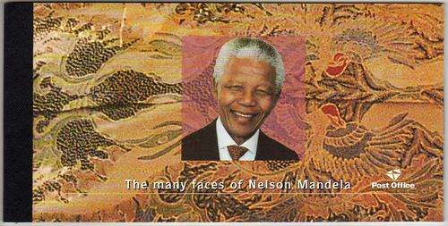 2001 South Africa Nelson Mandela Stamp booklet Complete
