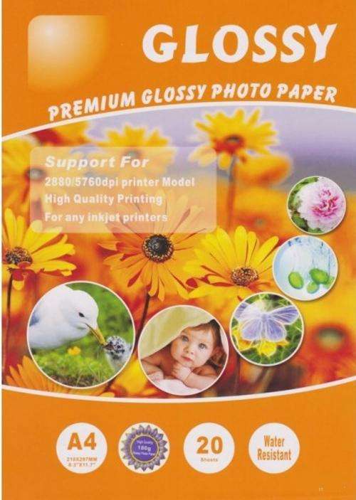 Glossy Premium Photo Paper A4 180g