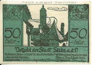 1920 Notgeld 50 Heller
