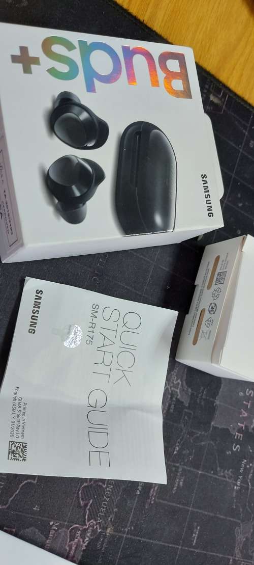 Samsung Galaxy Buds + (never used in original opened box and papers)