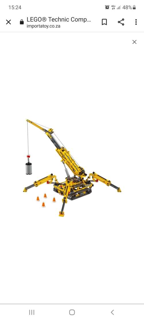 LEGO® Technic Compact Crawler Crane!  