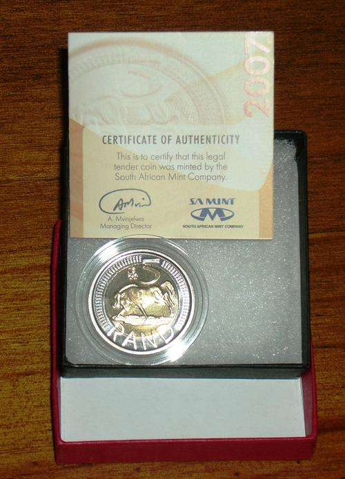 Oom Paul - R5 coin - 2007