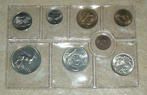 Uncirculated Coins from SA Mint from 1977 to 1984 - All for One Bid