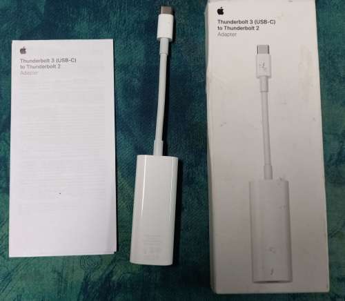 Apple Thunderbolt 3 (USB-C) To Thunderbolt 2 Adapter