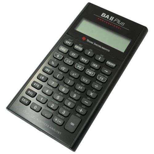 Texas Instruments BA ii Plus Professional Financial Calculator