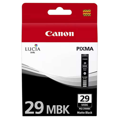 Canon PGI-29 MBK Matte Black Ink Cartridge