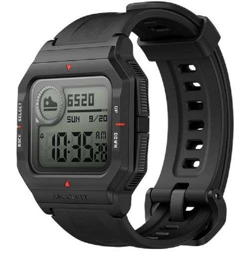 Amazfit Neo Smartwatch (20mm) - Black