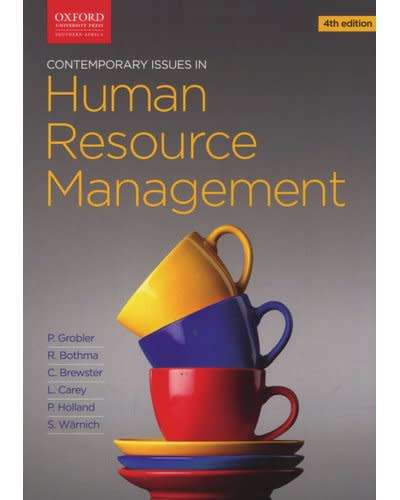 Contemporary Issues in Human Resource Management (Paperback, 4th edition)