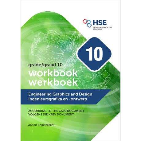 Engineering Graphics and Design Workbook for Grade 10 CAPS / Ingenieursgrafika - Paperback