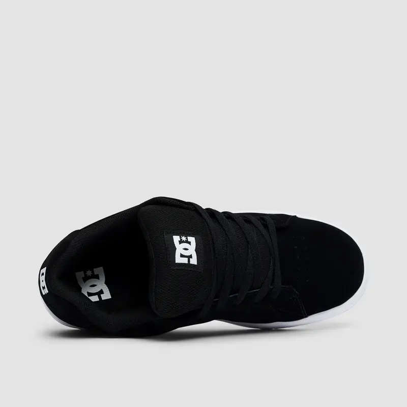 DC - Men`s Gaveler Cupsole Shoe - Black/White UK 11