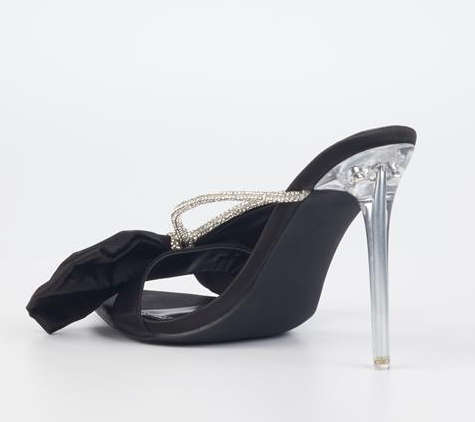 MISS BLACK BLACK CHIC1 SANDAL UK 8