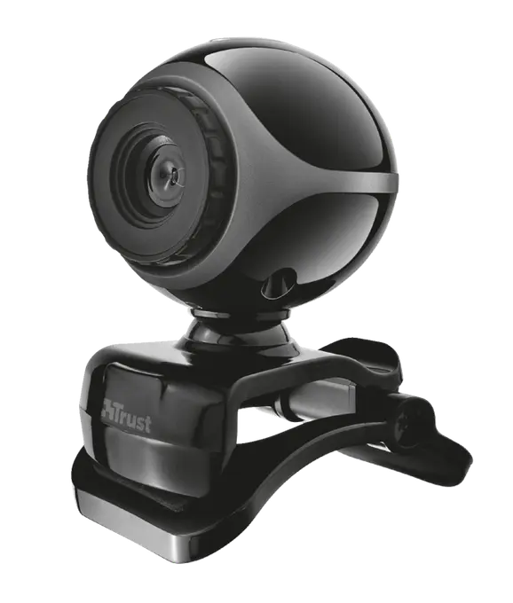 Trust Exis Webcam - Black/Silver