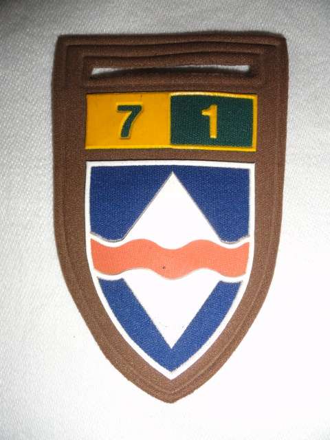 Regiment Orange River flash good condition original scarce!!