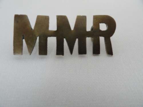 Midland Mounted Rifles cutout badge