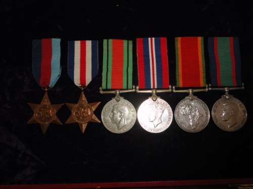 D Day Veteran South African Group - With France Germany Star