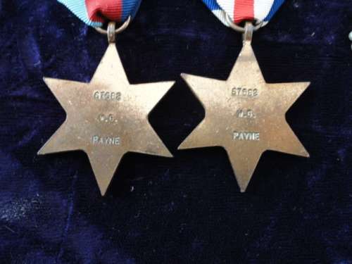 D Day Veteran South African Group - With France Germany Star