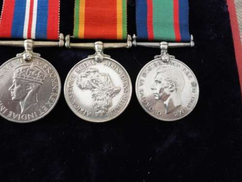 D Day Veteran South African Group - With France Germany Star