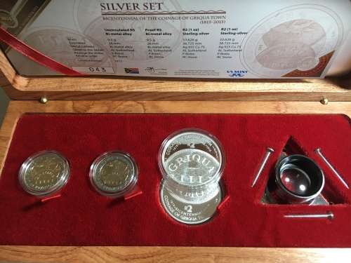 Massive Griqua Town Pure Silver set