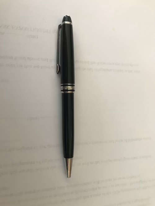 Montblanc Meisterstuck Classique Platinum Coated Ballpoint Pen
