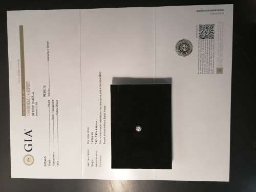 ****GIA CERTIFIED 1.45CT MOISSANITE****