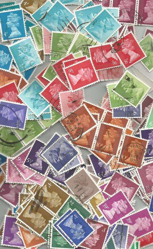 Great Britain -  selection of used stamps