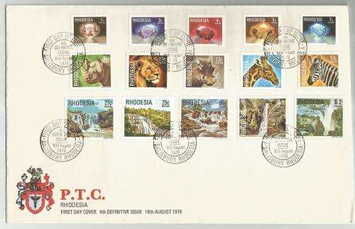 Rhodesia - FDC 16/10/1976