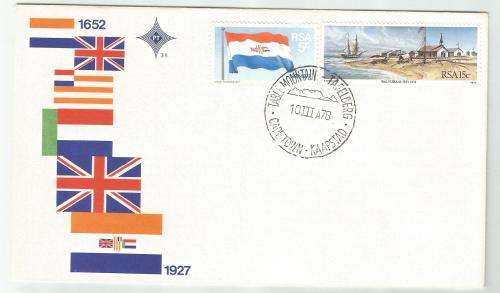 RSA FDC 3.5 - with SACC 442 / 443  - variety: Tafelberg Cancellation