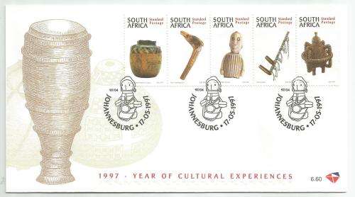 RSA FDC 6.60 - 1997 Year of Cultural Experiences