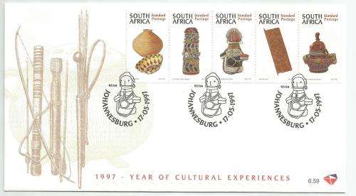 RSA FDC 6.59 - 1997 Year of Cultural Experiences