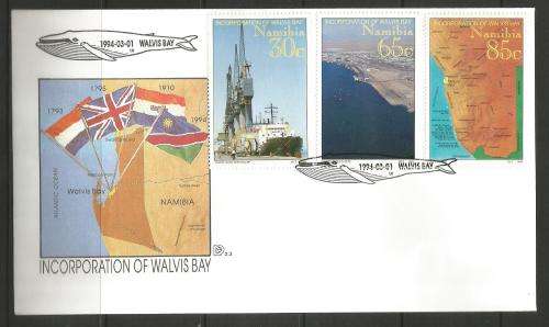 SWA FDC 2.3 - Incorporation of Walvis Bay