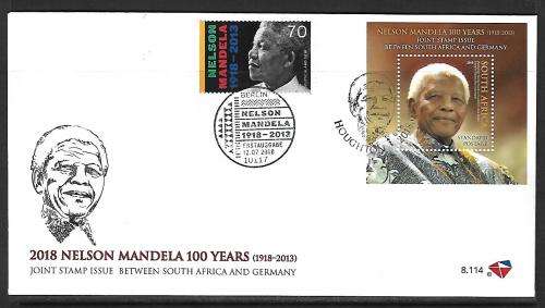 RSA FDC 8.114 - Nelson Mandela 100 years