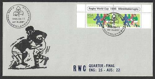 RSA- Rugby 1995 world cup - Quarter final - Eng 25/Australia 22