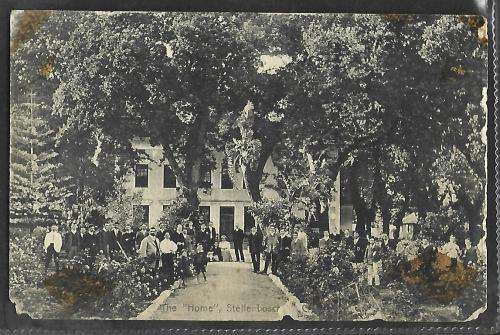 Union - Postcard with King George 1/2 stamp