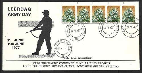 SA Defence Force - FDC- Army day 1977