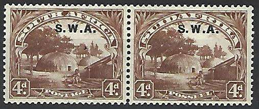 SWA. SACC 85 - London Pictorials -  **pair mint