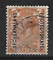 Union of SA - Bechuanaland- SACC 74 - used