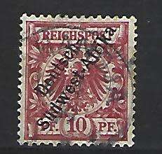 Deutsch-Sudwesafrika ( German South West Africa ) German Stamps Overprinted - SACC 3