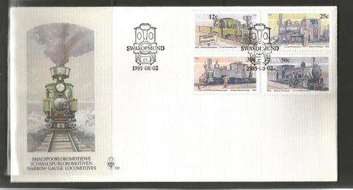 SWA FDC 50 Narrow-gauge Railway Locomotives