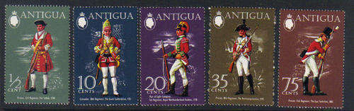 Antigua- Military- ** mint set