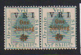 Orange River Colony- SACC 83 - 1s on 5 s