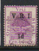 Orange Free State- British Occupation-  SACC 50 - 1 d