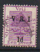 Orange Free State- British Occupation-  SACC 60 -1 d