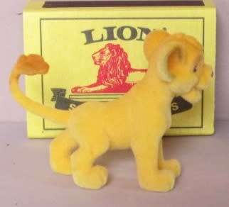 DISNEY MICRO WORLD - THE LION KING - BABY SIMBA FIGURINE