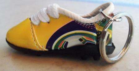 2010 FIFA WORLD CUP, SOUTH AFRICA - SOUTH AFRICA SOCCER BOOT KEYRING