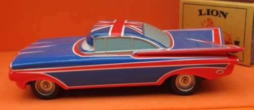 DISNEY/PIXAR - CARS - BRITISH FLAG RAMONE