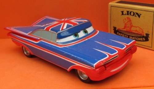DISNEY/PIXAR - CARS - BRITISH FLAG RAMONE