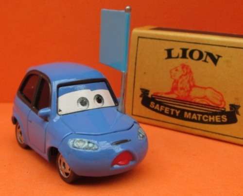 DISNEY/PIXAR - CARS - MATTHEW "TRUE BLUE"McCREW