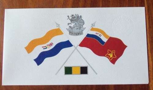 SA ARMY FIRST DAY COVER - SIGNED IN BLACK - No 3 INFANTRY TRAINING UNIT